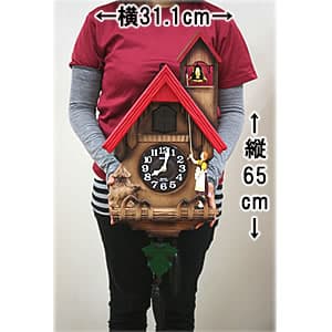 RHYTHM リズム はと時計 クォーツカッコー チロリアンR【4mj732rh06