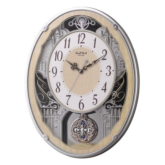 RHYTHM リズム SmallWorld 電波 アミュージング 掛け時計 スモールワールドクラッセ 4MN538RH23