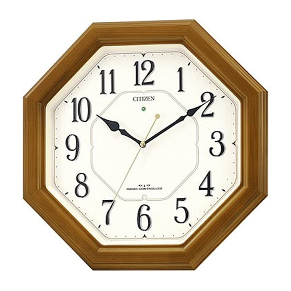 CITIZEN シチズン 電波掛け時計 ネムリーナルック【4MY645006】