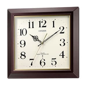 CITIZEN シチズン 電波掛け時計 八坂【4my803006】