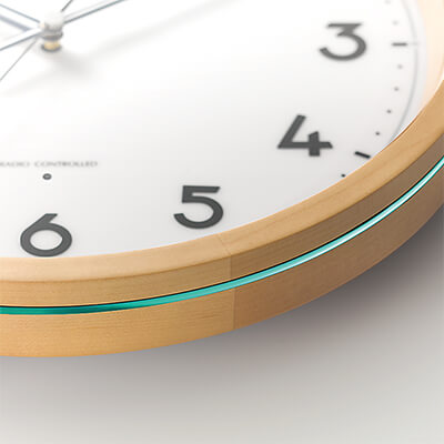 RHYTHM リズム 木枠 電波掛け時計 4MY857HG06 – 正美堂時計店