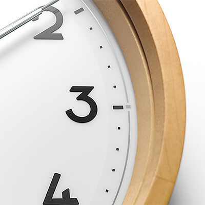 RHYTHM リズム　メープル木枠　電波時計　ハイグレードシリーズ RHYTHM リズム 木枠 電波掛け時計 4MY857HG06 – 正美堂時計店