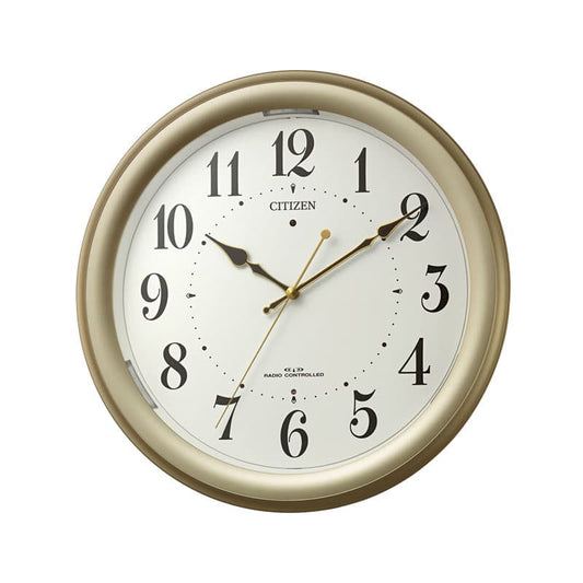 CITIZEN シチズン 夜光 電波掛け時計【4MYA36-065】