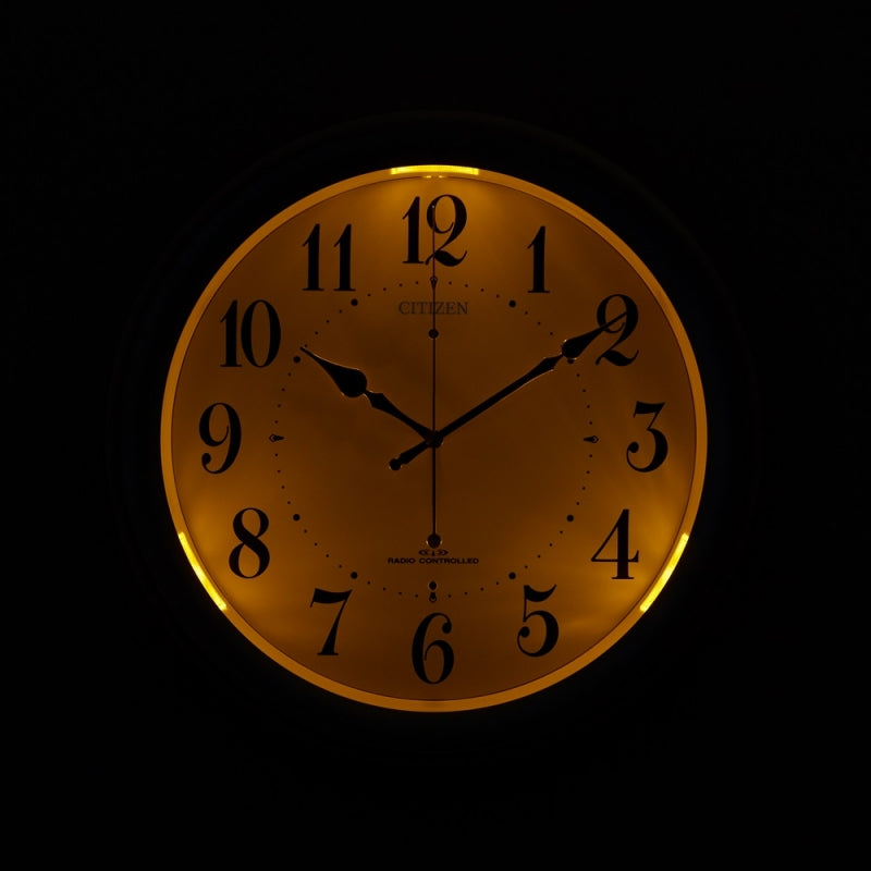 CITIZEN シチズン 夜光 電波掛け時計【4MYA36-065】 – 正美堂時計店