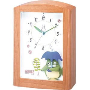 RHYTHM リズム となりのトトロR752N オルゴール目覚まし時計【4RM752MN06】
