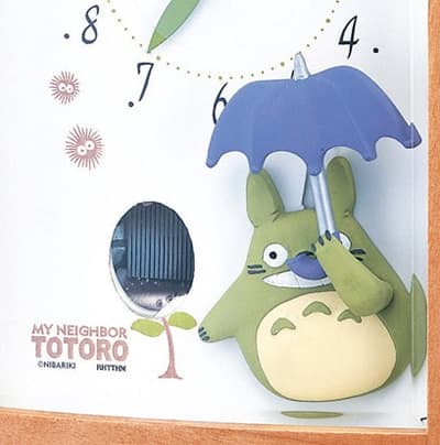 RHYTHM リズム となりのトトロR752N オルゴール目覚まし時計【4RM752MN06】