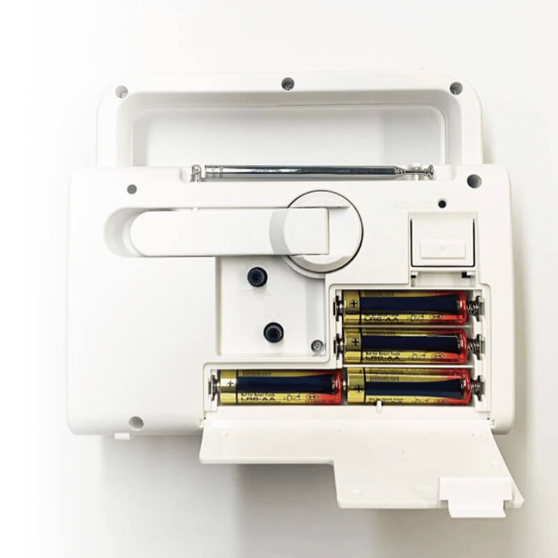 CITIZEN シチズン 防災クロック 目覚まし時計 ラジオ付き スマートフォン充電 4RQ002-003