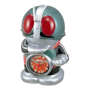 RHYTHM リズム 仮面ライダーキャラクター目覚まし時計【4SE502RH05】