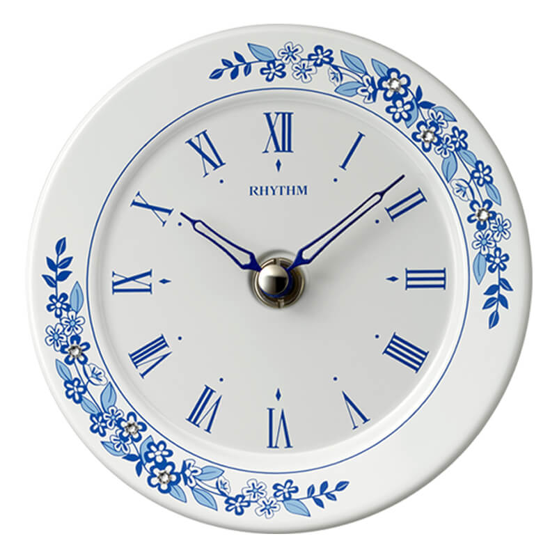 RHYTHM/リズム 有田焼置き時計 アマービレR802【4SG802SR04】 – 正美堂