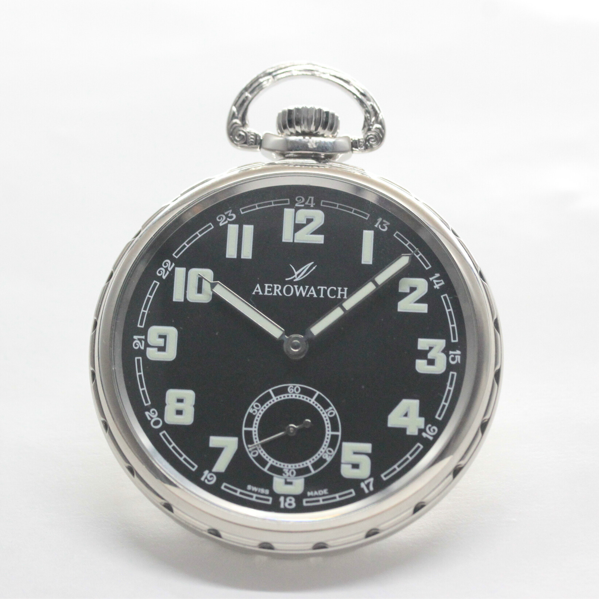 正美堂時計店撮影　アエロ（AERO）/スクリューバック/50685CH06/懐中時計