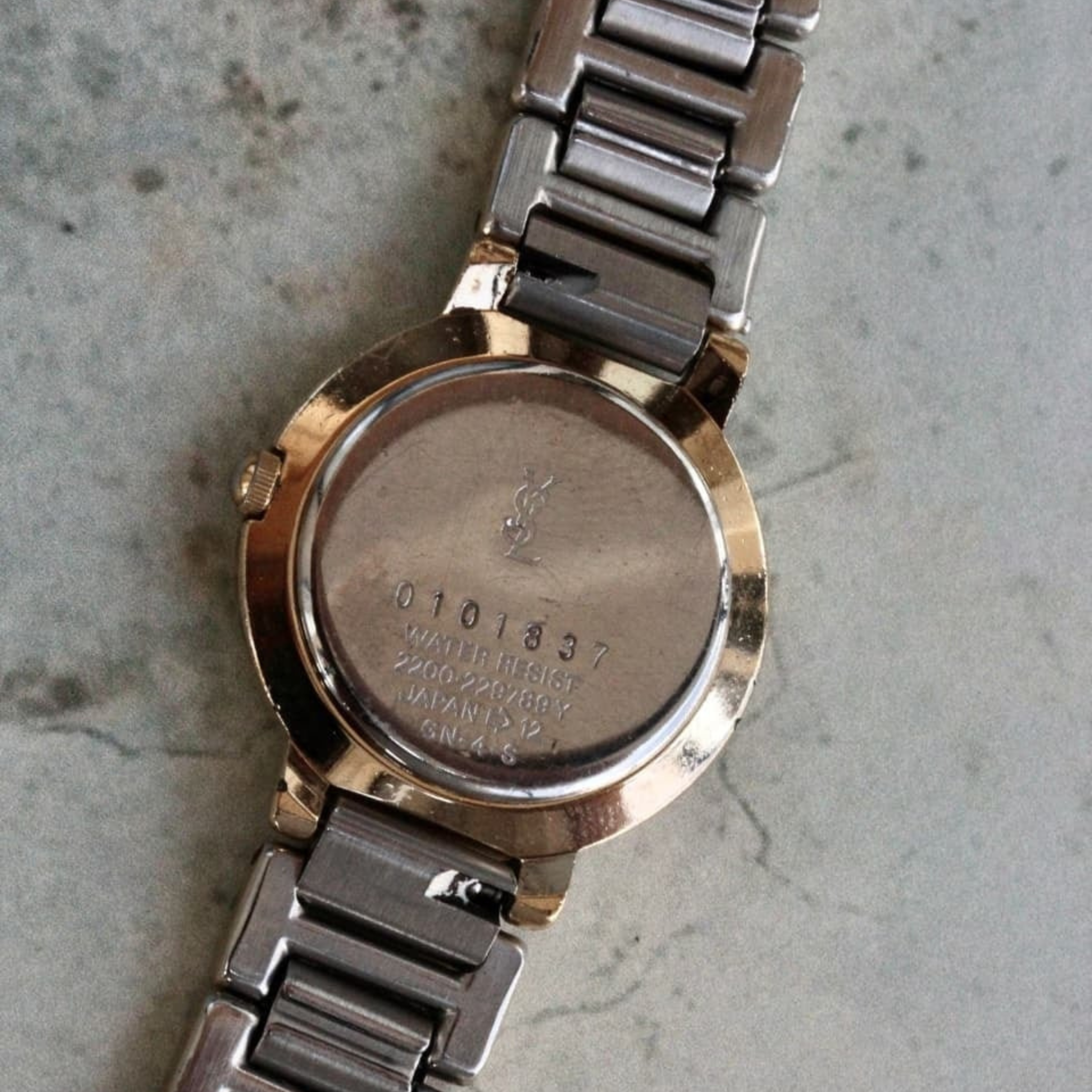 YVES SAINT LAURENT YSL 5421-H10031 イヴサンローラン シルバー