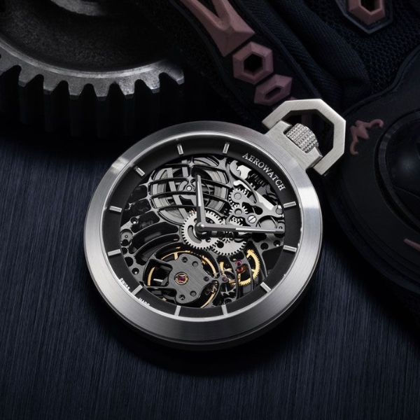 アエロ（AERO)　Lépine Skeleton（レピーヌ・スケルトン）懐中時計  50829AA04SQ