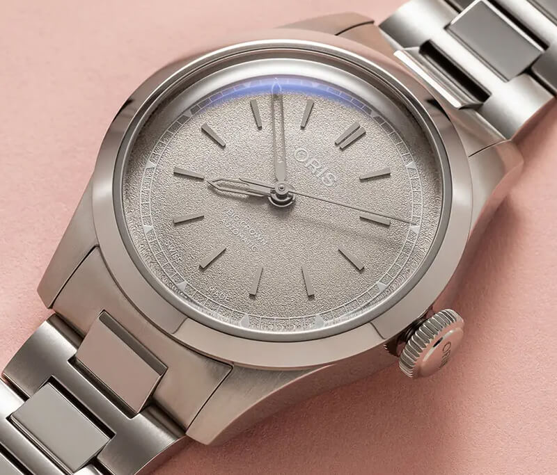 オリス（ORIS) ビッグクラウン 34mm 腕時計 531 7797 4056-07 8 17 06 （ブラウン）