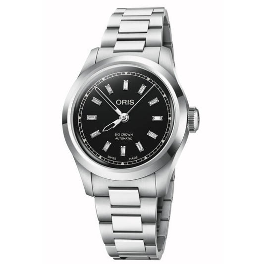 オリス（ORIS) ビッグクラウン 34mm 腕時計 531 7797 4094-07 8 17 06 （ブラック）