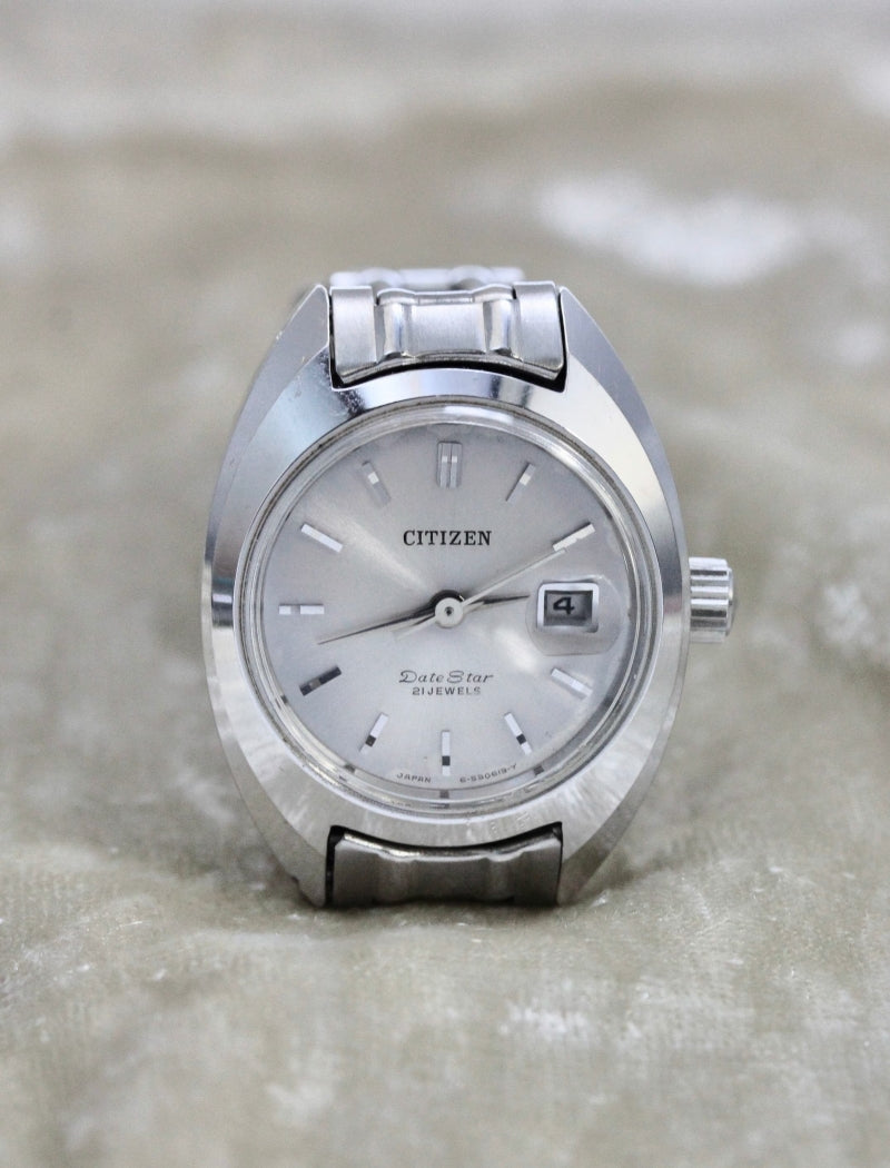 CITIZEN シチズン 21石 レディース 腕時計 手巻き 【動作確認済み】 純正BOX付】CITIZEN 自動巻き シチズン レディース 21石 OH済
