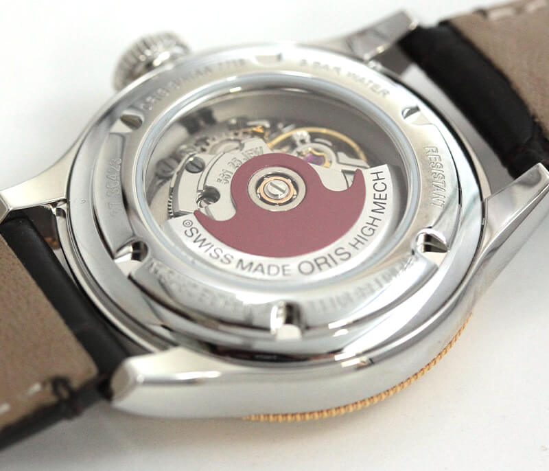 オリス(ORIS)クラシック デイト/28.5mm/レディース/レザーベルト/ゴールドPVD/腕時計/561 7718 4371-07 5 14 32