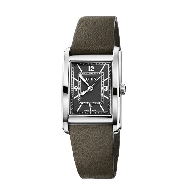 ORIS(オリス) Rectangular(レクタンギュラー)デイト/腕時計 ダークグリーン 561 7783 4063-07 5 19 16