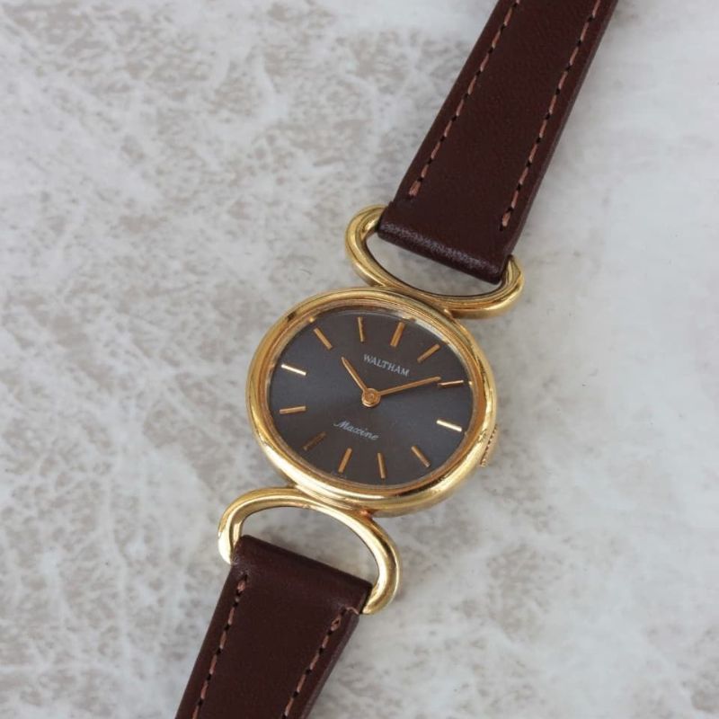 Waltham Watch Company/ウォルサム/GP 紺/630485 /手巻 / 腕時計