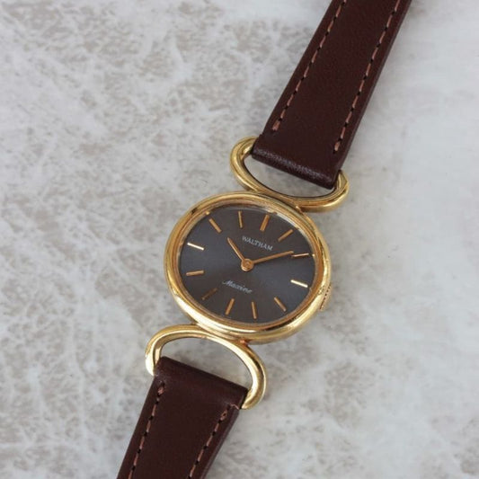 Waltham Watch Company/ウォルサム/GP 紺/630485 /手巻 / 腕時計