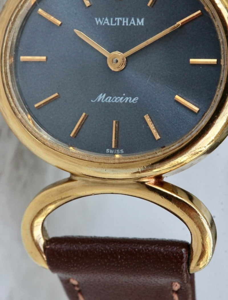 Waltham Watch Company/ウォルサム/GP 紺/630485 /手巻 / 腕時計