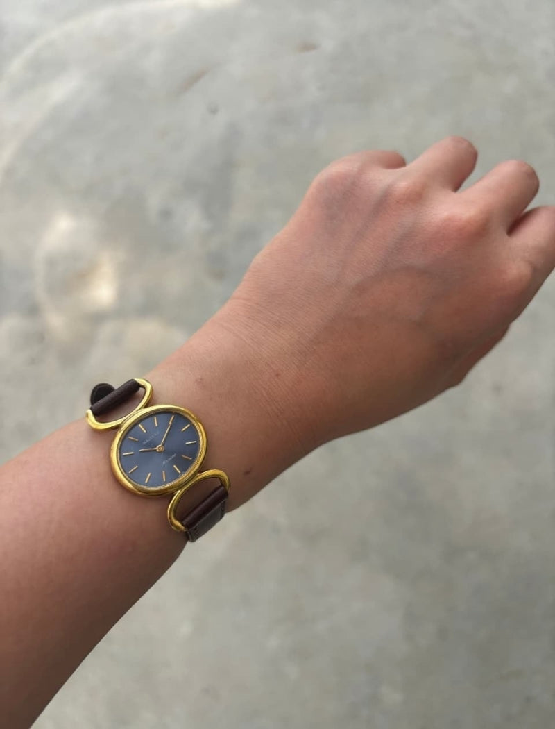 Waltham Watch Company/ウォルサム/GP 紺/630485 /手巻 / 腕時計