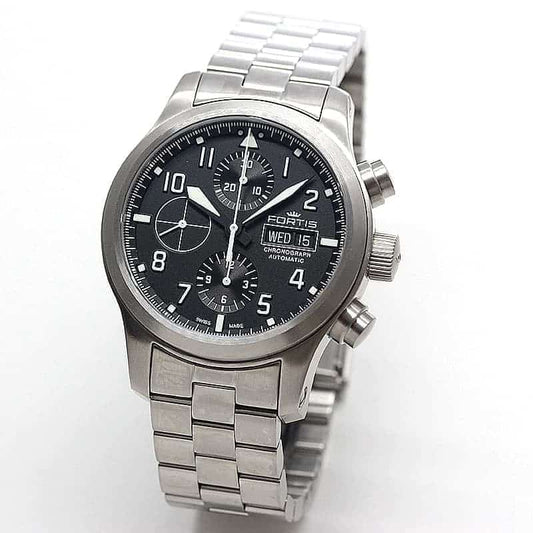 フォルティス（FORTIS) Aeromaster エアロマスター クロノグラフ 自動巻き 656.10.10M 腕時計