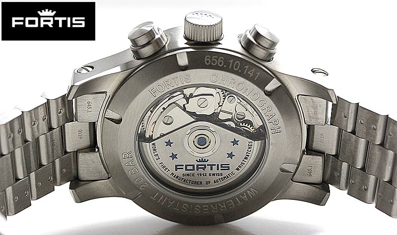 フォルティス（FORTIS) Aeromaster エアロマスター クロノグラフ 自動巻き 656.10.10M 腕時計