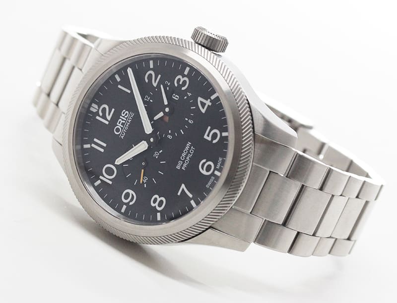 オリス ビッグクラウン プロパイロット ワールドタイマー 690 7735 4164-07 8 22 19-1 腕時計