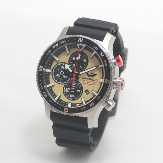 VOSTOK EUROPE(ボストーク ヨーロッパ)/Expedition SAHARA “Route of Tuaregs”(エクスペディション サハラ ルート・オブ・トゥアレグ) 世界限定500本 クロノグラフ 腕時計 6S10-598A753