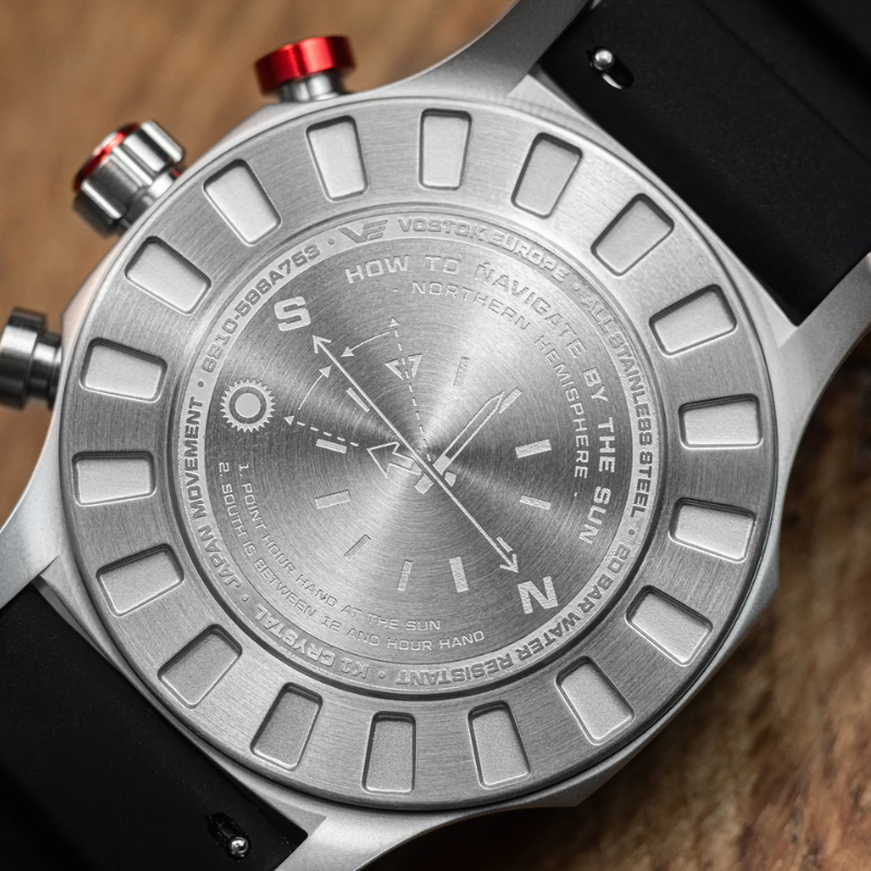 VOSTOK EUROPE(ボストーク ヨーロッパ)/Expedition SAHARA “Route of Tuaregs”(エクスペディション サハラ ルート・オブ・トゥアレグ) 世界限定500本 クロノグラフ 腕時計 6S10-598A753