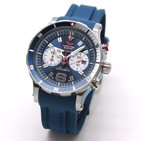 VOSTOK EUROPE(ボストーク・ヨーロッパ)/ANCHAR(アンチャール)/世界限定モデル/クロノグラフ/クォーツ/6S21-510A583/腕時計