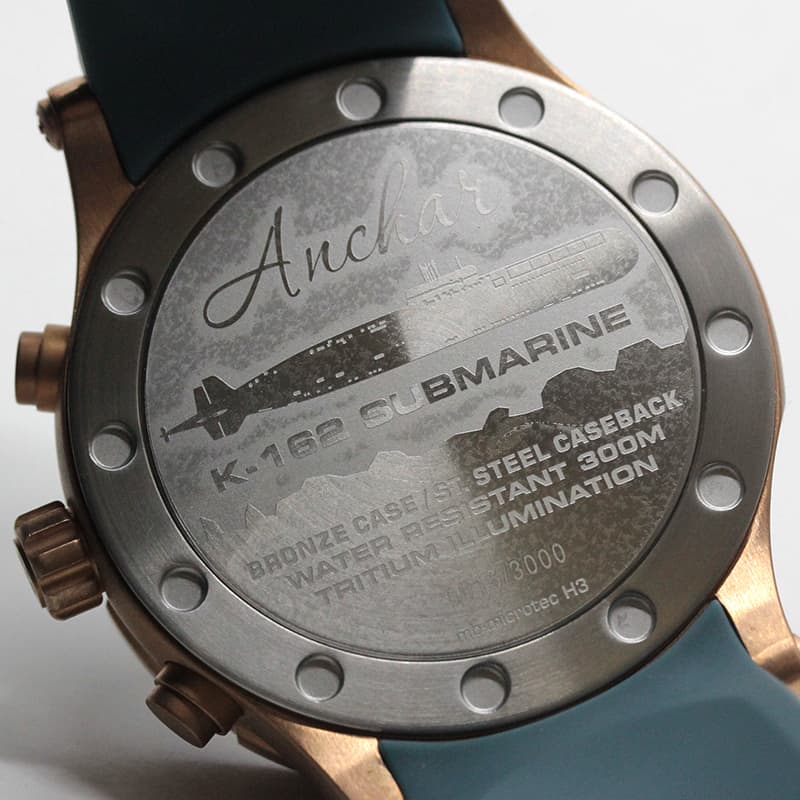 VOSTOK EUROPE(ボストーク・ヨーロッパ)/ANCHAR(アンチャール)/世界限定モデル/クロノグラフ/クォーツ/6S21-510O586/ブロンズケース/腕時計