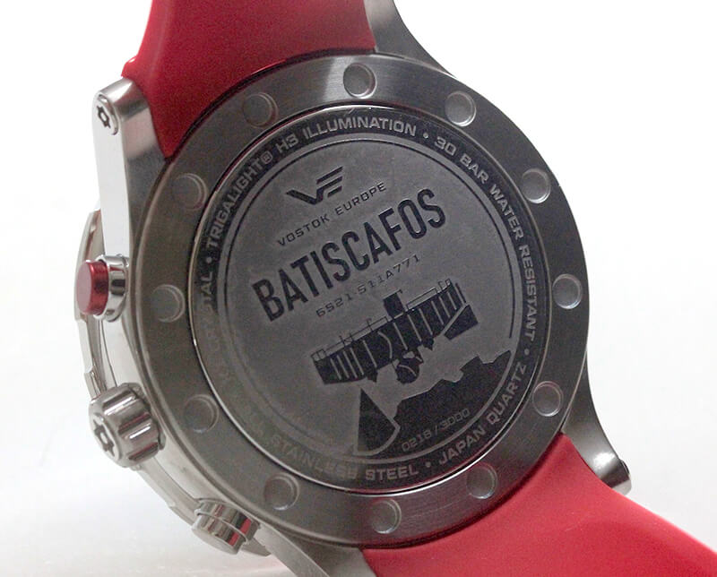 VOSTOK EUROPE(ボストーク・ヨーロッパ)/Batiscafos(バティスカフォス)/クロノグラフ/クォーツ/6S21-511A771/腕時計