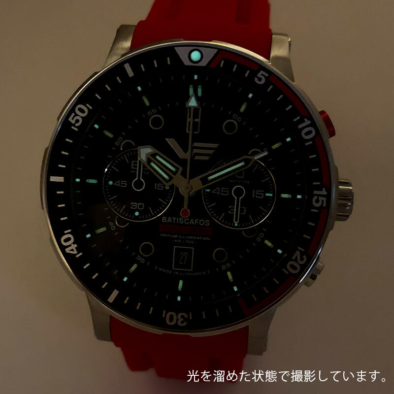 VOSTOK EUROPE(ボストーク・ヨーロッパ)/Batiscafos(バティスカフォス)/クロノグラフ/クォーツ/6S21-511A771/腕時計
