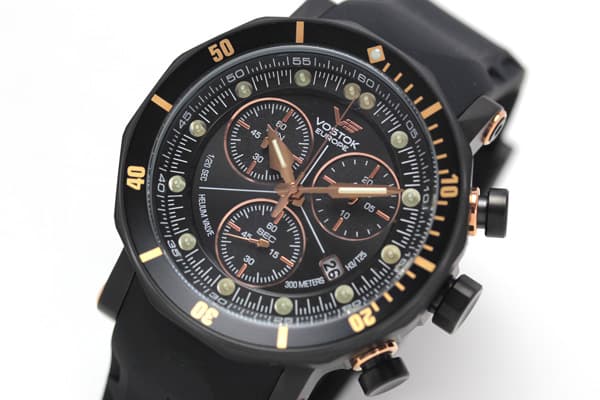 VOSTOK EUROPE/ボストークヨーロッパ/LUNOKHOD2(ルノホート)/クオーツクロノグラフ/6S30-6203211 腕時計