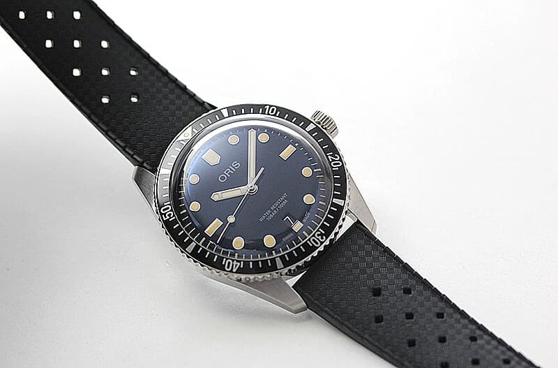 オリス(Oris)ダイバーズ65（Divers Sixty-Five）733.7707.4055 ブラックラバーベルト 腕時計