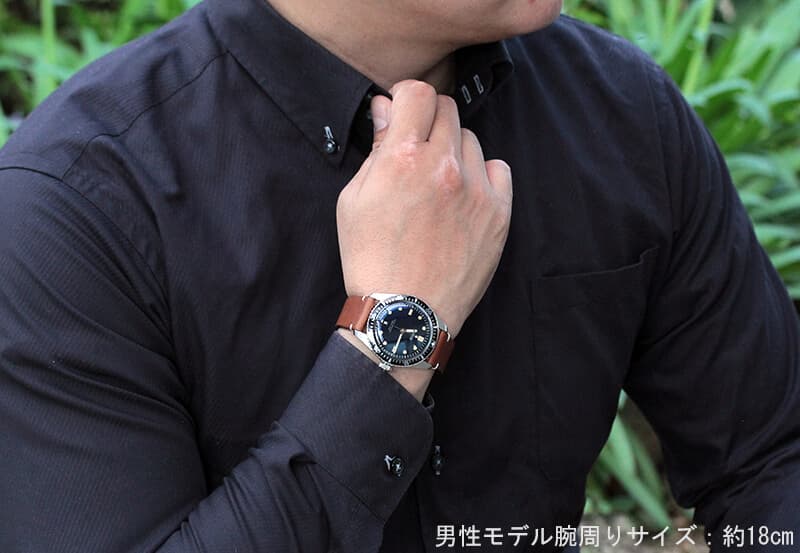 オリス(Oris)ダイバーズ65（Divers Sixty-Five）733.7707.4055 レザー 腕時計