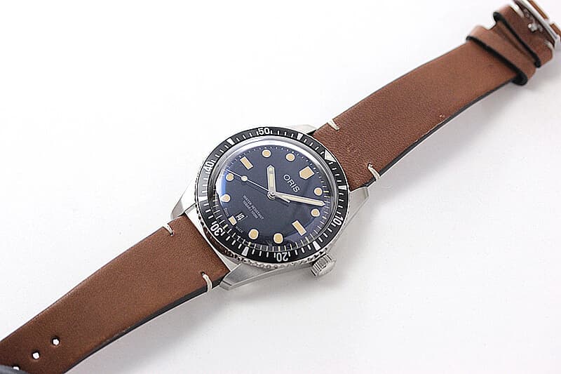 オリス(Oris)ダイバーズ65（Divers Sixty-Five）733.7707.4055 レザー 腕時計