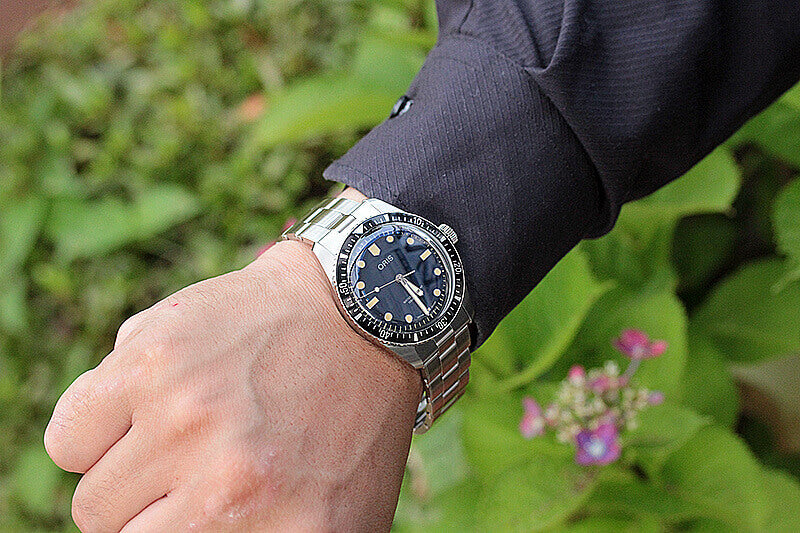 オリス(Oris)ダイバーズ65（Divers Sixty-Five）733.7707.4055 ステンレスベルト 腕時計