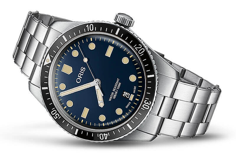 オリス(Oris)ダイバーズ65（Divers Sixty-Five）733.7707.4055 ステンレスベルト 腕時計