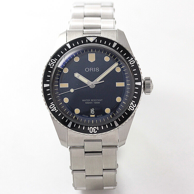 オリス(Oris)ダイバーズ65（Divers Sixty-Five）733.7707.4055 ステンレスベルト 腕時計