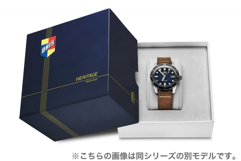 オリス(Oris)ダイバーズ65（Divers Sixty-Five）/グリーン/ラバーベルト/733 7720 4057-07 4 21 18　腕時計