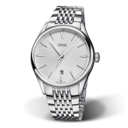 Oris(オリス) Artelier(アートリエ) デイト/メタルベルト/ 733 7721 4051-07 8 21 88  腕時計