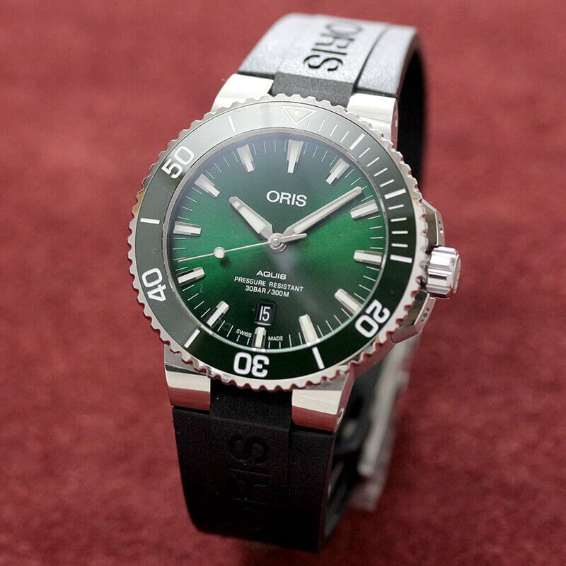 オリス/Oris/ダイビング/AQUIS(アクイス) デイト/ブラック