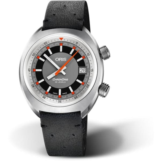 Oris(オリス)クロノリス　レザーベルト 733 7737 4053-07 5 19 44 自動巻き 腕時計
