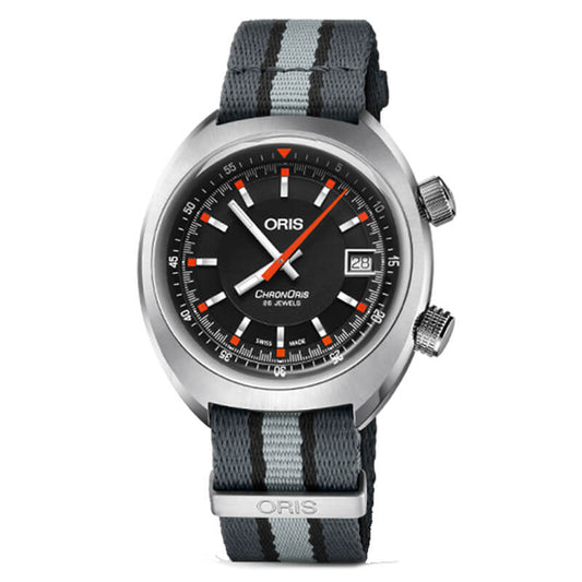 Oris(オリス)クロノリス　テキスタイルストラップ 733 7737 4054-07 5 19 24 自動巻き 腕時計