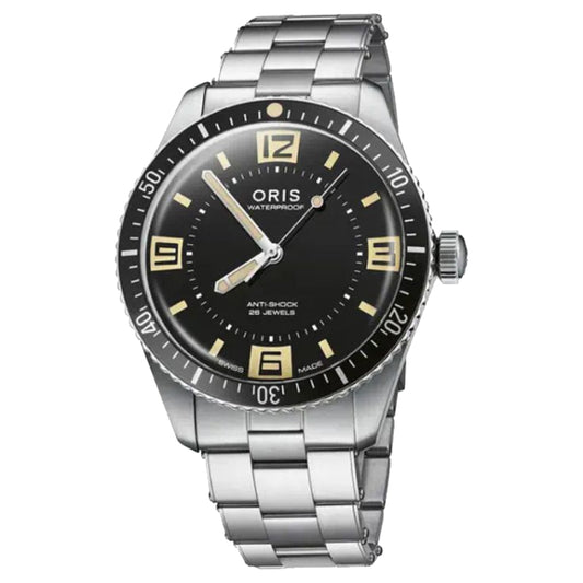 オリス(Oris)ダイバーズ65（Divers Sixty-Five）60周年アニバーサリーエディション 腕時計 733 7772 4034-Set