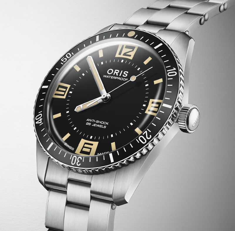 オリス(Oris)ダイバーズ65（Divers Sixty-Five）60周年アニバーサリーエディション 腕時計 733 7772 4034-Set