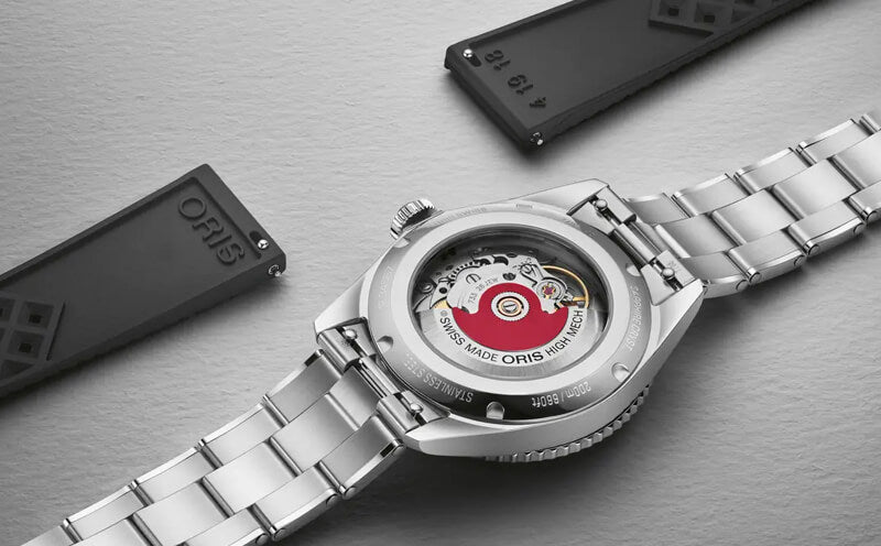 オリス（ORIS)ダイバーズ デイト/腕時計/ベージュ/ 733 7795 4051-Set