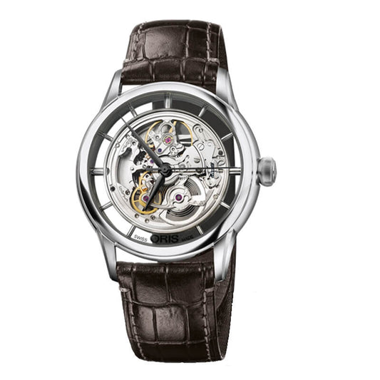 ORIS(オリス)アートリエ/トランスルーセント/スケルトン・オートマティック/734 7684 4051-07 5 21 70FC腕時計